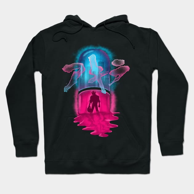 Neo-Tokyo Pill Hoodie by wookiemike